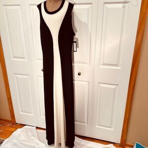 Color Blocked Maxi Dress 1X